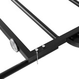 vidaXL Fietstrailer - 122cm Zwart - 34% Korting