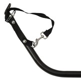 vidaXL Fietstrailer - 122cm Zwart - 34% Korting