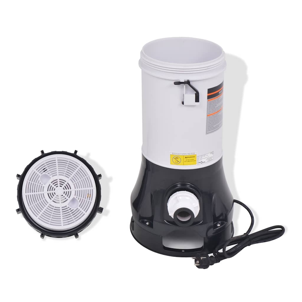 Zwembadfilterpomp VidaXL 185W met 550g Filterballen - 34% Korting!