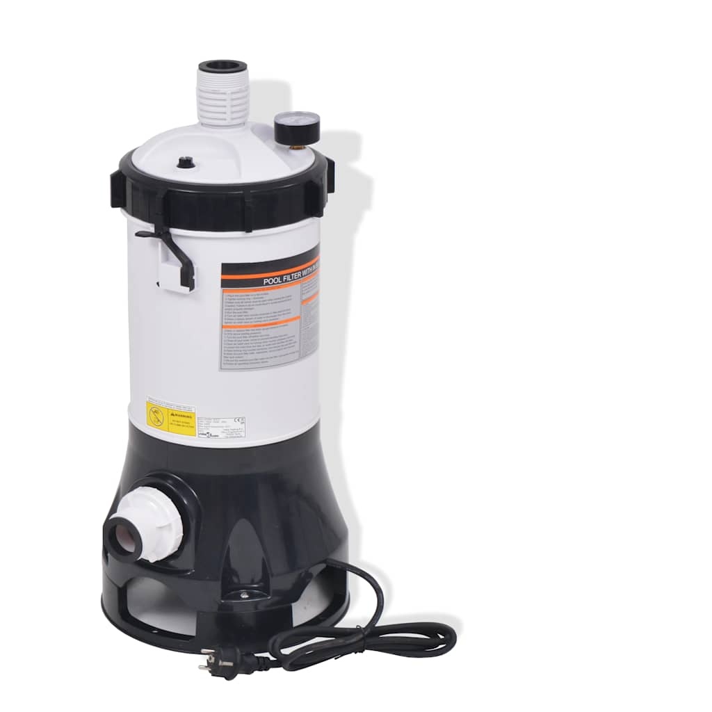 Zwembadfilterpomp VidaXL 185W met 550g Filterballen - 34% Korting!