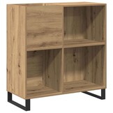 Platenkast Artisanaal Eiken 54% Korting - 85x38x89 cm