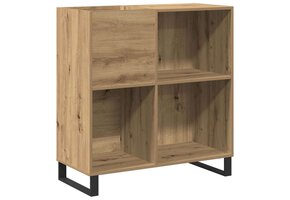 Platenkast Artisanaal Eiken 54% Korting - 85x38x89 cm