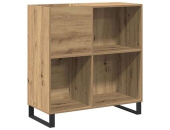 Platenkast Artisanaal Eiken 54% Korting - 85x38x89 cm