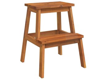 VidaXL Kruk 2-Staps Massief Acaciahout Hout S 52% Korting