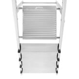 Aluminium Huishoudtrap 6 Treden - 3,20m Werkhoogte - 34% Korting