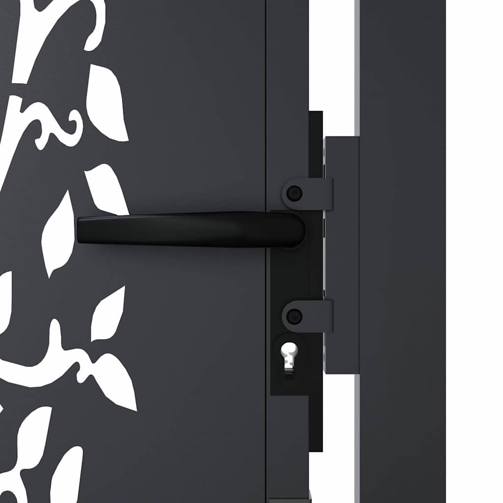 VidaXL Tuinpoort Staal 105x180cm Antraciet - 55% Korting