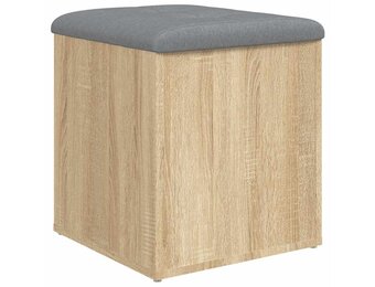 Opbergbank Sonoma Eiken 42x42x45 cm - 34% Korting