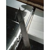 Roestvrijstalen plantenbak 360x40x40cm - 55% Korting