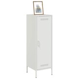 Hoge Kast Staal Wit 36x39x113 cm - 34% Korting
