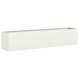 Plantenbak Staal Wit 40x40x40 cm - 29% Korting