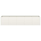 Plantenbak Staal Wit 40x40x40 cm - 29% Korting