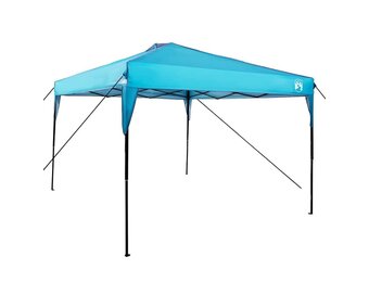 VidaXL Luifeltent 290x290x251 cm Blauw Stof - 53% Korting