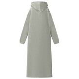 XL Grijze Deken Hoodie van Fleece en Flanel - 33% Korting