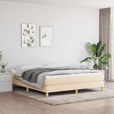 Boxspring Bed Crèmekleurig 180x200 cm - 34% Korting