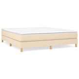 Boxspring Bed Crèmekleurig 180x200 cm - 34% Korting