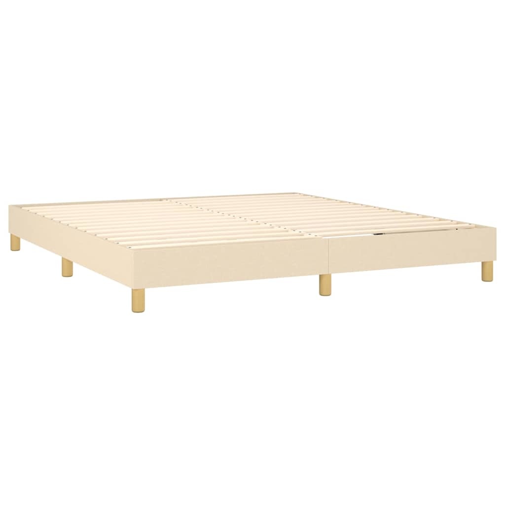 Boxspring Bed Crèmekleurig 180x200 cm - 34% Korting