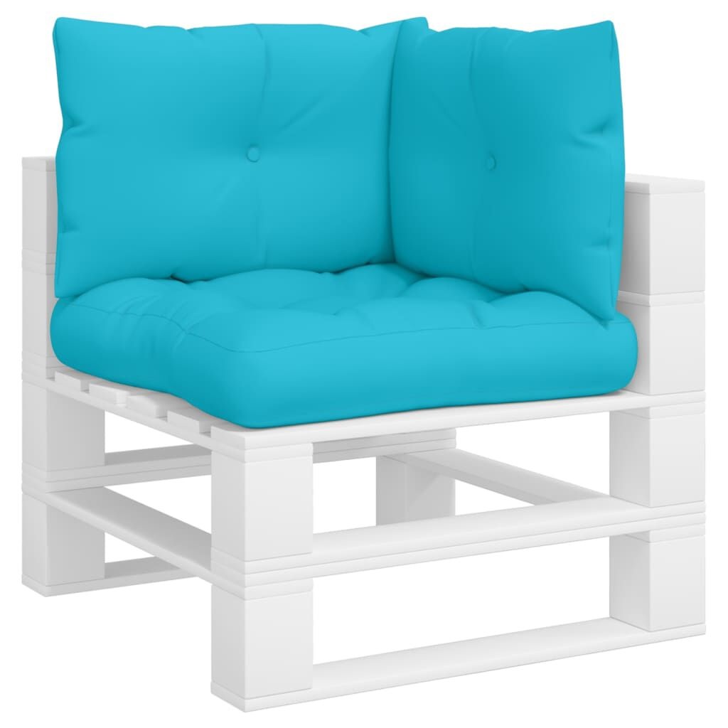 VidaXL Palletkussens Set 3x Oxford Stof Turquoise - 53% Korting