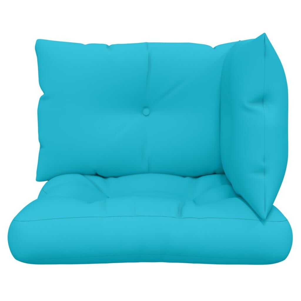 VidaXL Palletkussens Set 3x Oxford Stof Turquoise - 53% Korting