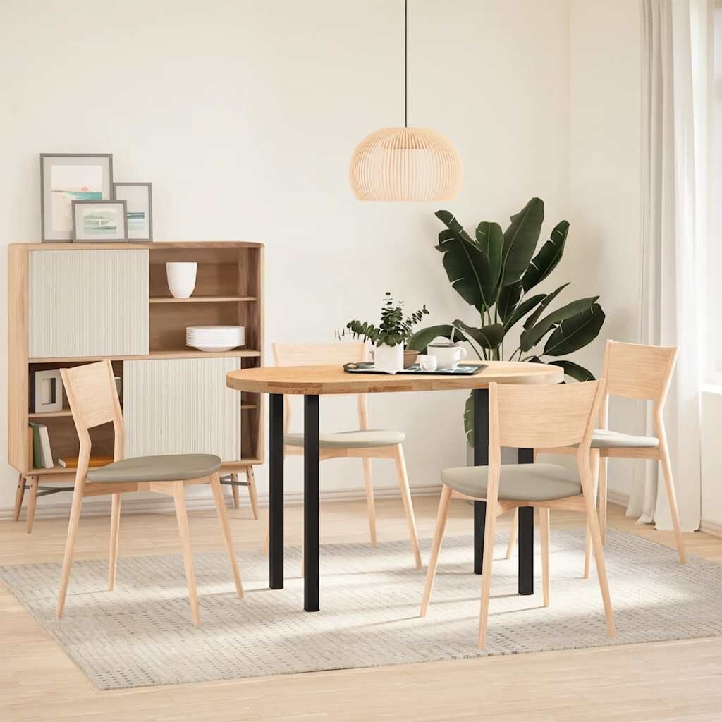 vidaXL Console Tafelpoten Staal Zwart 4 st 72-74 cm - 33% Korting