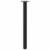 vidaXL Console Tafelpoten Staal Zwart 4 st 72-74 cm - 33% Korting