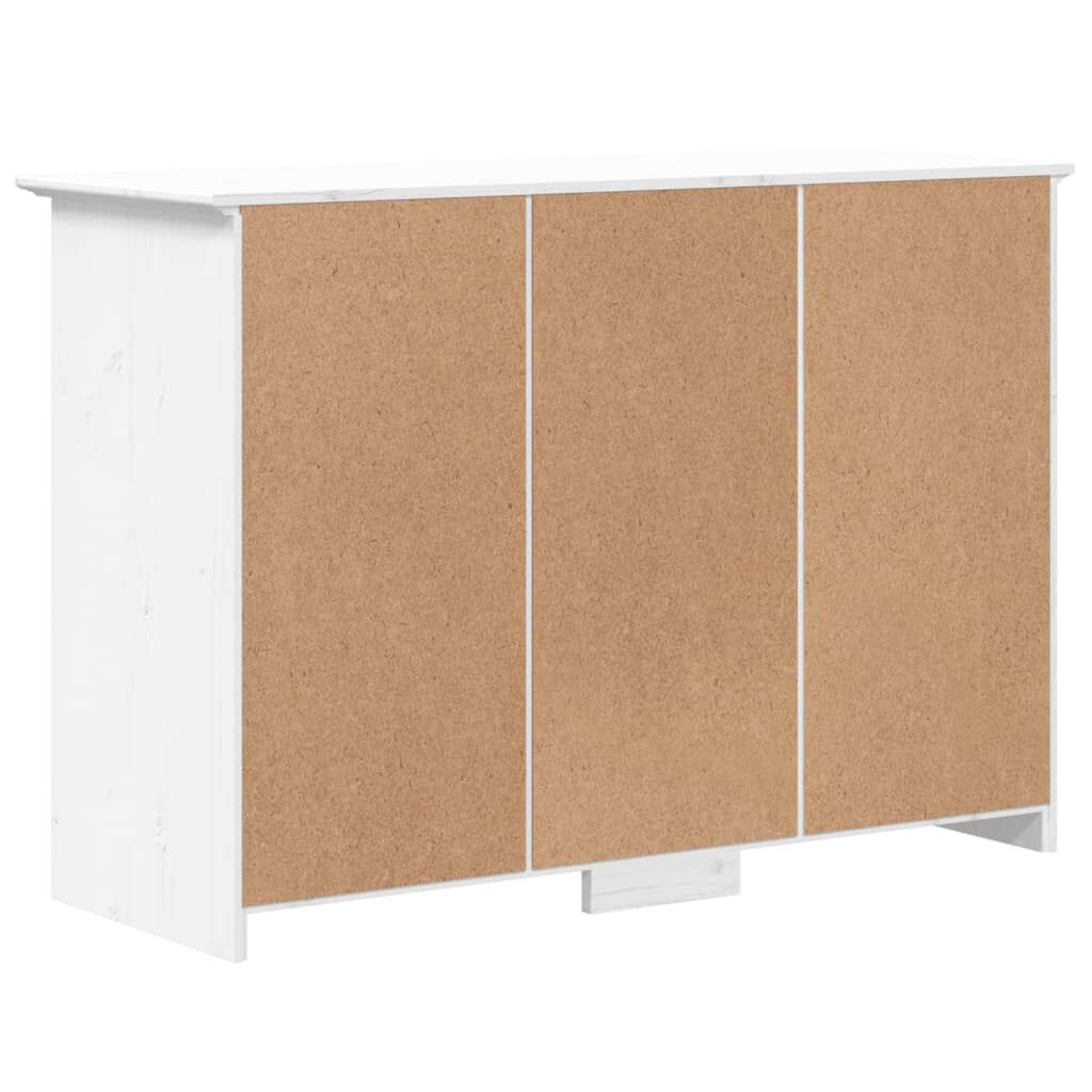 vidaXL Dressoir BODO Grenenhout Wit - 55% Korting