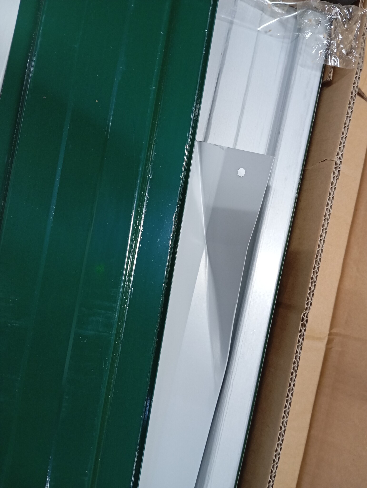 Groene Tuinschuur van Staal - 205x129x183 cm - 55% Korting