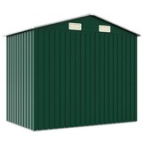 Groene Tuinschuur van Staal - 205x129x183 cm - 55% Korting