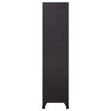 Lockerkast Staal Antraciet/Rood 90x45x180 cm - 35% Korting