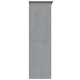 VidaXL Kledingkast BODO Grenenhout Grijs - 35% Korting
