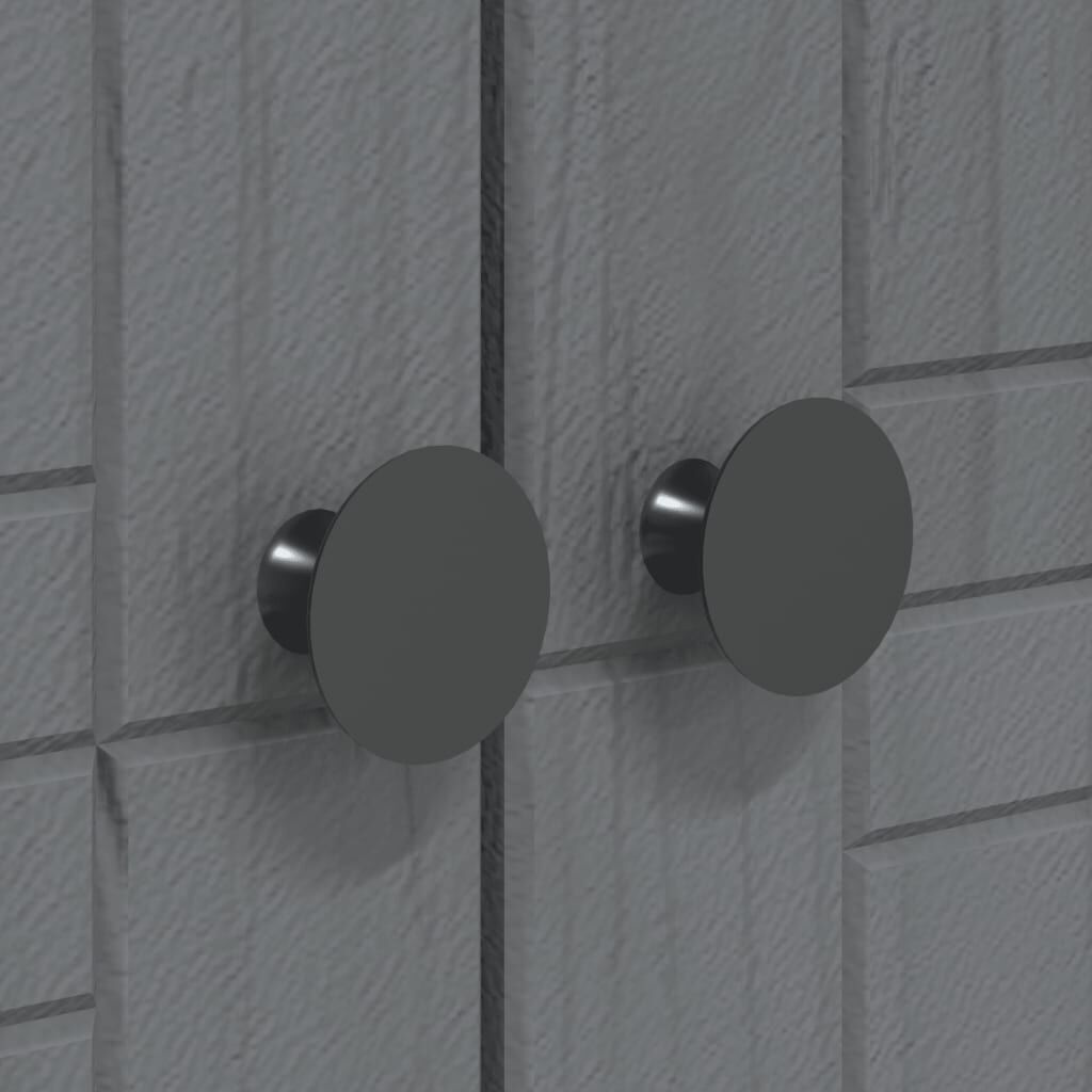 VidaXL Kledingkast BODO Grenenhout Grijs - 35% Korting