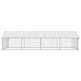 Ruime Hondenkennel Buiten met Dak - 600x300x150 cm - 35% Korting
