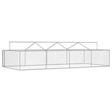 Ruime Hondenkennel Buiten met Dak - 600x300x150 cm - 35% Korting