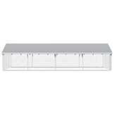 Ruime Hondenkennel Buiten met Dak - 600x300x150 cm - 35% Korting