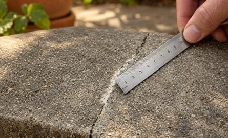 Zelfhelend beton in kleine klusprojecten