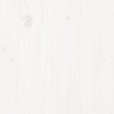 Massief Houten Bedframe Wit 140x200cm met 60% Korting