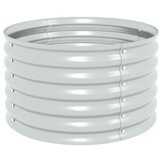 Verhoogde Plantenbak van Gegalvaniseerd Staal - 80x80x44 cm - 34% Korting!