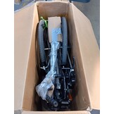 Vouwfiets 24 inch - zwart - zonder versnellingen