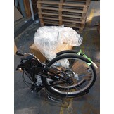 Vouwfiets 24 inch - zwart - zonder versnellingen
