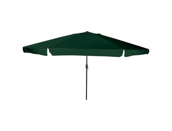 vidaXL Tuinparasol Zwart 395 x 395 x 245 cm Polyester, Staal