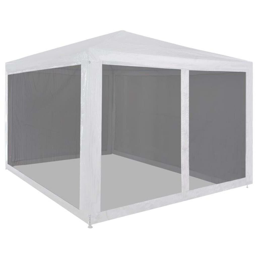 vidaXL Partytent met 4 mesh zijwanden 3x3 m