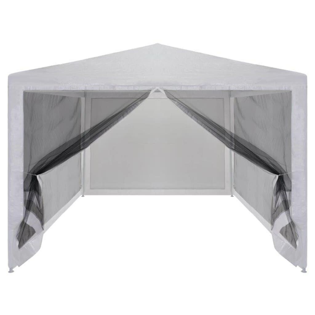 vidaXL Partytent met 4 mesh zijwanden 3x3 m
