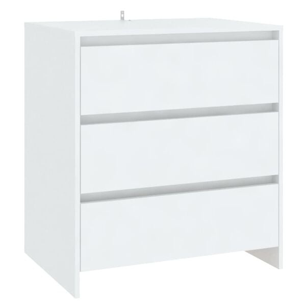 Dressoir 70x41x75 cm Bewerkt Hout Wit - 54% Korting
