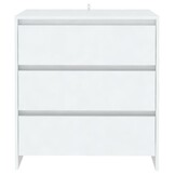 Dressoir 70x41x75 cm Bewerkt Hout Wit - 54% Korting
