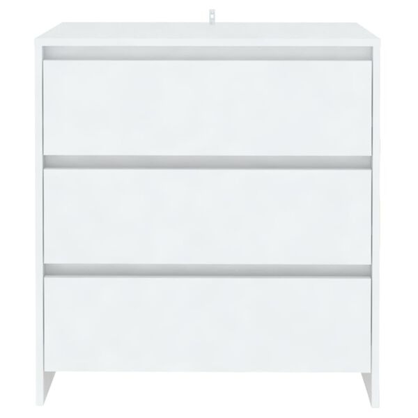 Dressoir 70x41x75 cm Bewerkt Hout Wit - 54% Korting