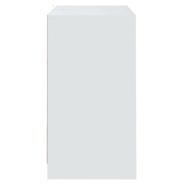 Dressoir 70x41x75 cm Bewerkt Hout Wit - 54% Korting