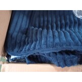 vidaXL Bank Marineblauw 126 x 81 x 87,5 cm Polyester