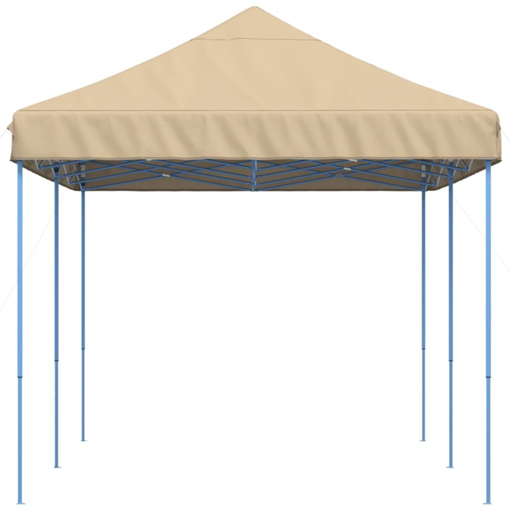 vidaXL Partytent inklapbaar pop-up 580x292x315 cm beige