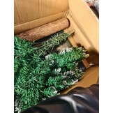 Kunst kerstboom 180 cm met frame - 3-delig