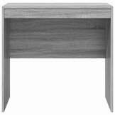 vidaXL Bureau Grijs Sonoma 80 x 50 x 76 cm