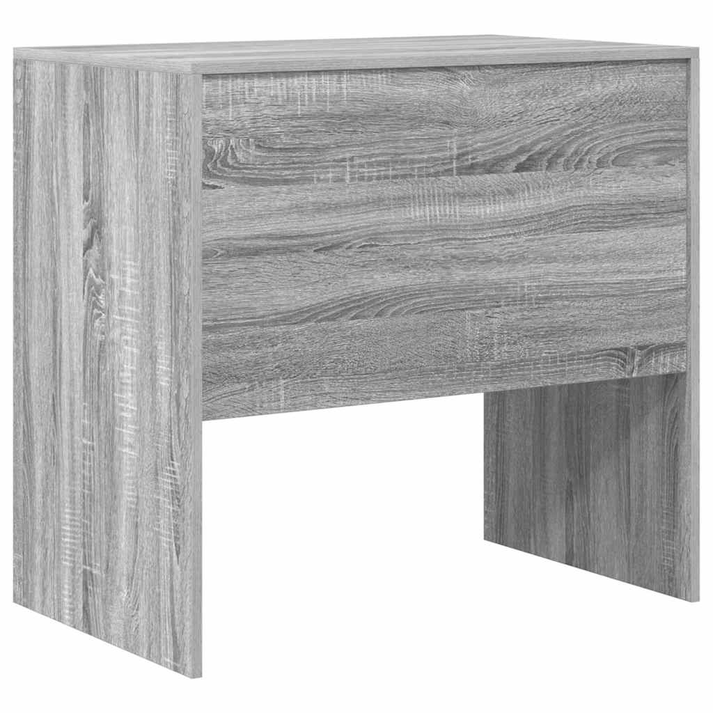 vidaXL Bureau Grijs Sonoma 80 x 50 x 76 cm